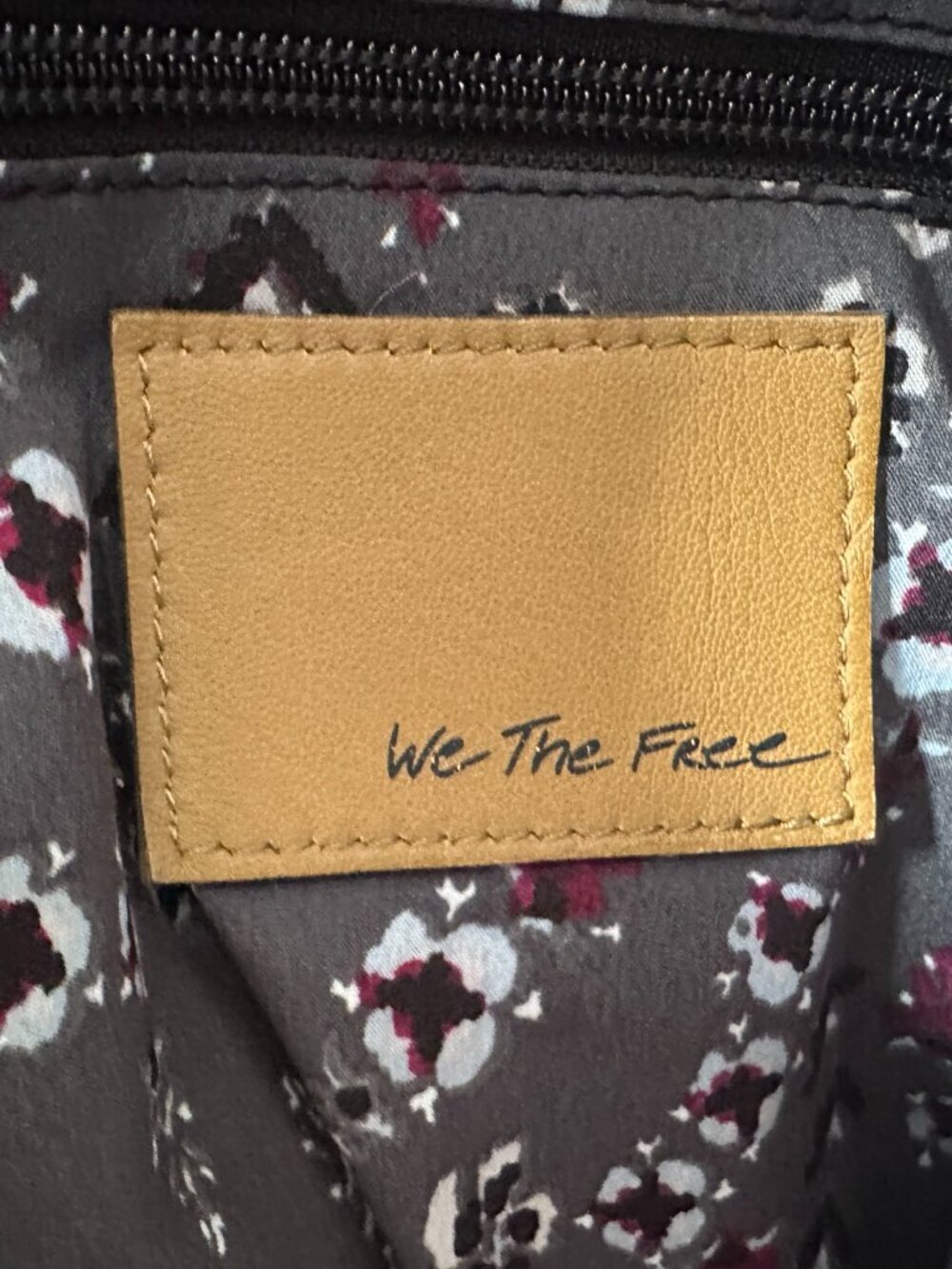 Free People We The Free Corduroy Washed Gray Tote Bag - Picture 8 of 8
